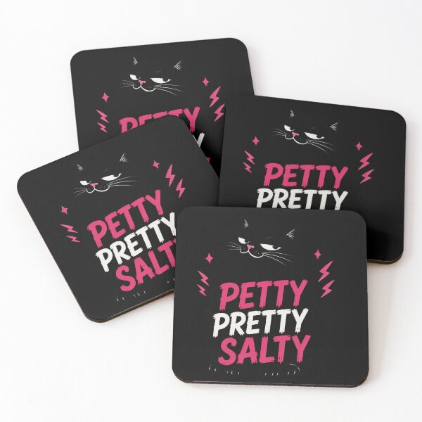 Item preview, Petty Pretty Salty Sassy Feline Attitude Cat designed and sold by markymaarty.