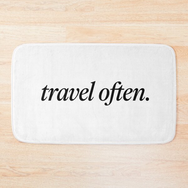 Item preview, Travel Often Elegant Minimalist Script Wanderlust designed and sold by AdyKurniawan.