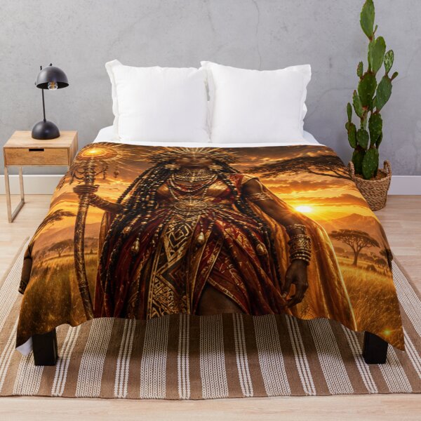 Item preview, Queen of the Golden Savannah – African Spirit of the Sun designed and sold by i-corp.