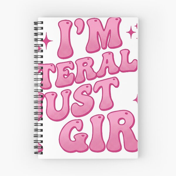 Item preview, I'm Literally Just A Girl Y2K Retro Sparkle Meme designed and sold by AdyKurniawan.