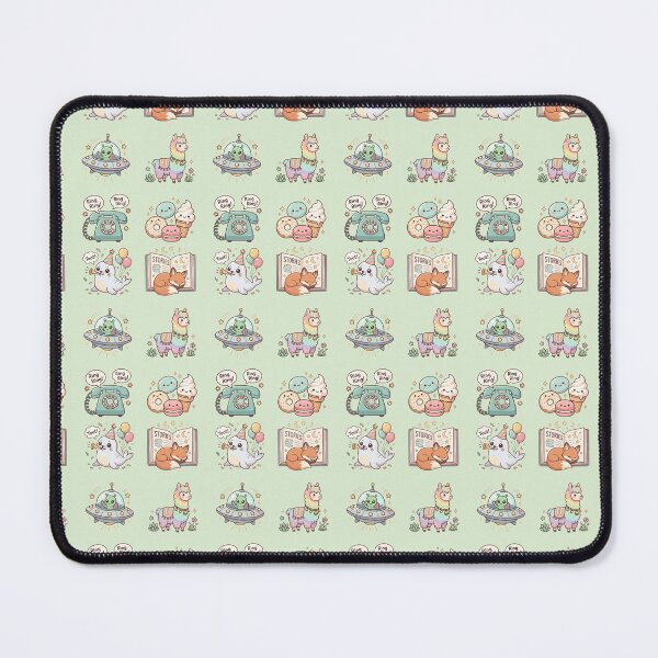 Item preview, Cute Kawaii Whimsical Stickers Storybook Fox Party Seal Rainbow Alpaca Art designed and sold by Artemis & Woven Collective.