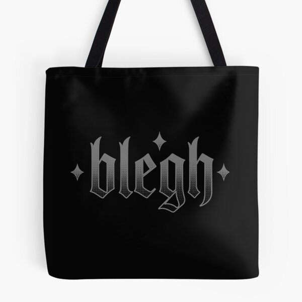 Item preview, Blegh Metalcore Gothic Halftone Typography designed and sold by AdyKurniawan.