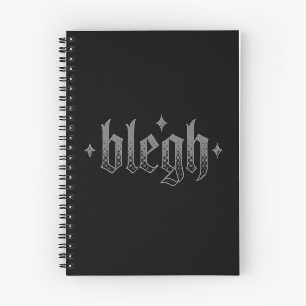 Item preview, Blegh Metalcore Gothic Halftone Typography designed and sold by AdyKurniawan.