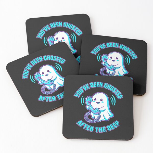 Item preview, Youve Been Ghosted After The Beep - Cute Spooky Kawaii Art designed and sold by SplashTastic.