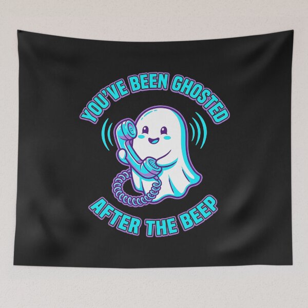 Item preview, Youve Been Ghosted After The Beep - Cute Spooky Kawaii Art designed and sold by SplashTastic.