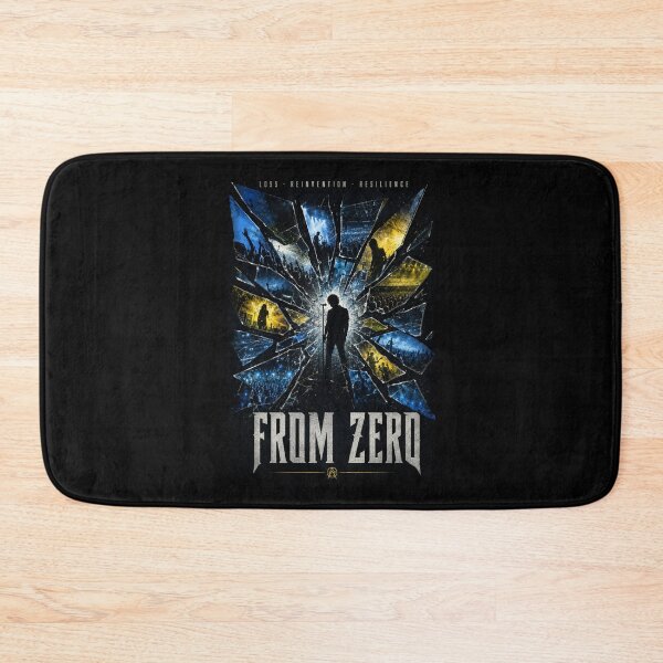 Item preview, From Zero — Reinvention & Resilience Rock Music Art Print | Loss, Grief, Comeback Fan Art designed and sold by Fanverse Merchandise.