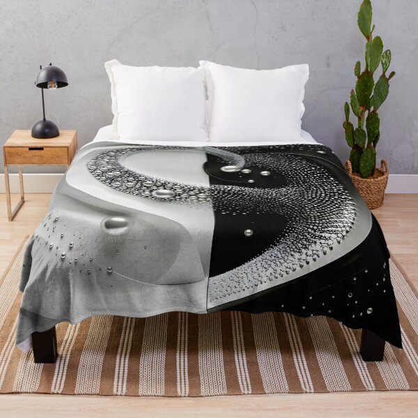 Item preview, Intricate Yin Yang Design in Black and White designed and sold by Vicky Brago-Mitchell®.