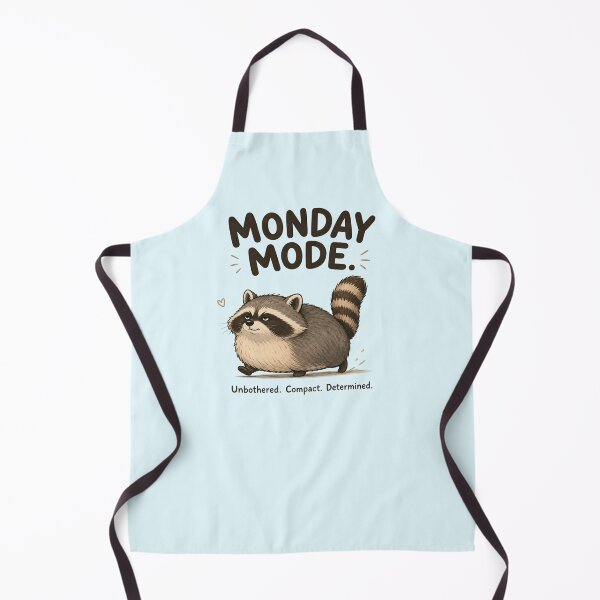 Item preview, Unbothered Raccoon Sticker | Funny Monday Mood Meme Art | Cute Wildlife Humor Gift designed and sold by Fanverse Merchandise.