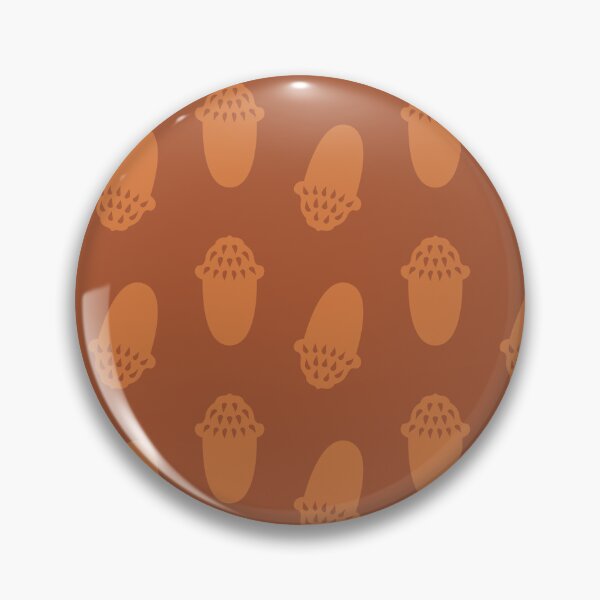 Item preview, Minimal Acorns Pattern 1 - Cinnamon designed and sold by Daniel Bevis Design.