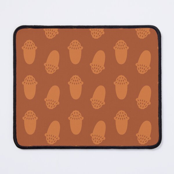 Item preview, Minimal Acorns Pattern 1 - Cinnamon designed and sold by Daniel Bevis Design.