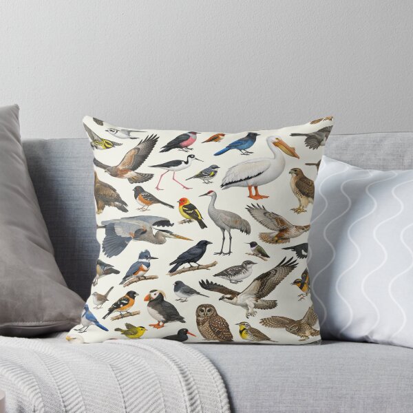 Item preview, Native Birds of Oregon Retro Identification Chart designed and sold by kakarikihill.