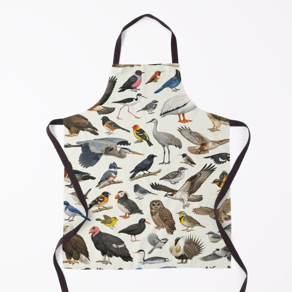 Item preview, Native Birds of Oregon Retro Identification Chart designed and sold by kakarikihill.