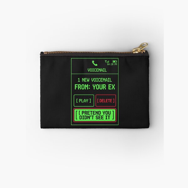 Item preview, Pretend You Didnt See It - Pixel Art Voicemail Humor designed and sold by SplashTastic.
