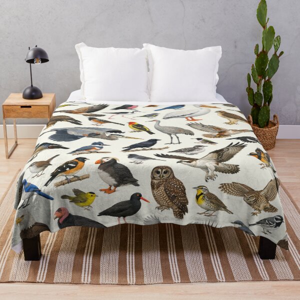 Item preview, Native Birds of Oregon Retro Identification Chart designed and sold by kakarikihill.