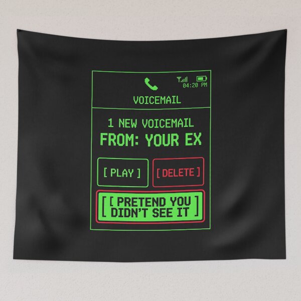Item preview, Pretend You Didnt See It - Pixel Art Voicemail Humor designed and sold by SplashTastic.