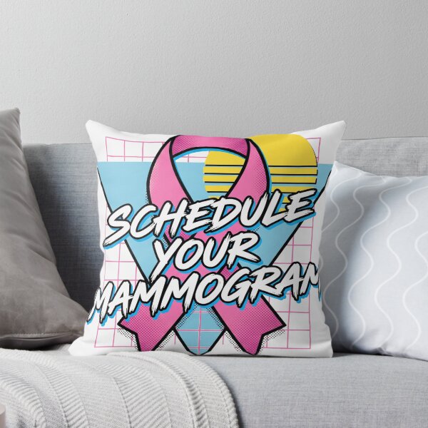 Item preview,  Schedule Your Mammogram 80s Vaporwave Retro Ribbon designed and sold by AdyKurniawan.