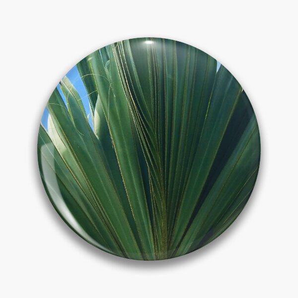 Item preview, Artistic Palm Leaf In Azure Blue Sky designed and sold by DEC02.