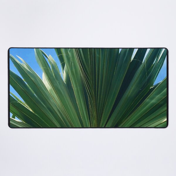 Item preview, Artistic Palm Leaf In Azure Blue Sky designed and sold by DEC02.