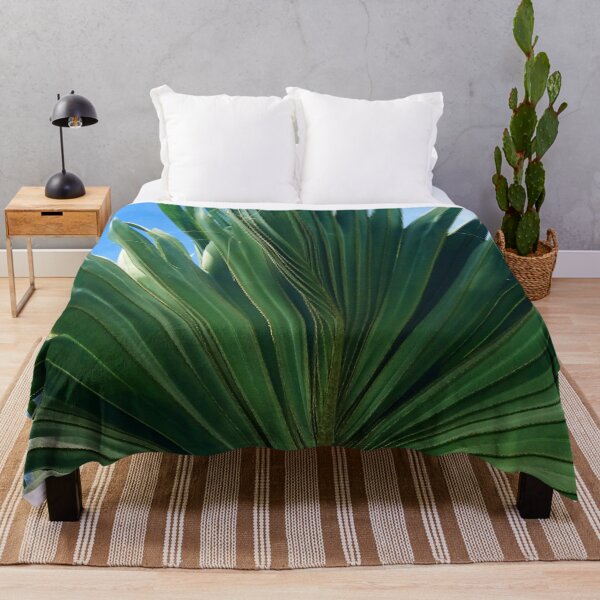 Item preview, Artistic Palm Leaf In Azure Blue Sky designed and sold by DEC02.