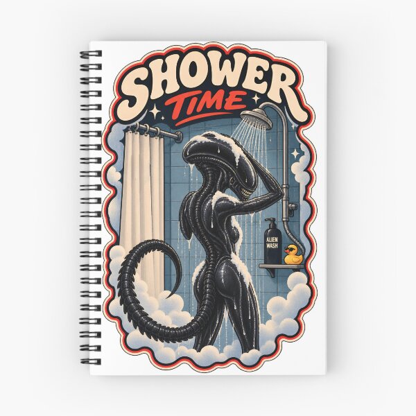 Item preview, Alien Shower Time designed and sold by Peac7e.