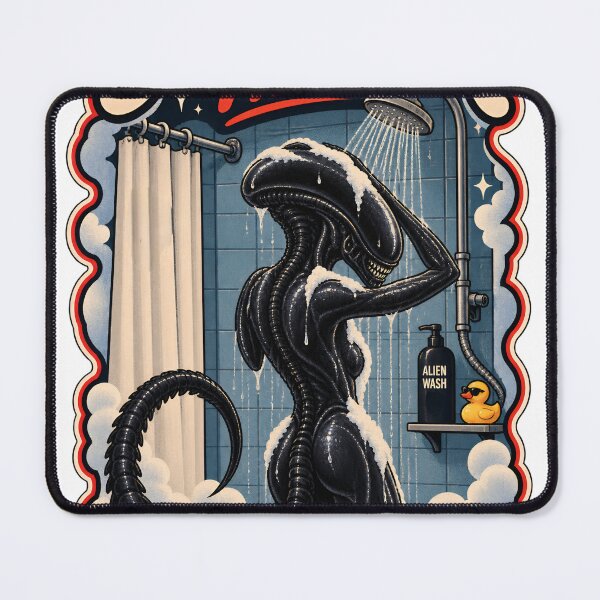 Item preview, Alien Shower Time designed and sold by Peac7e.