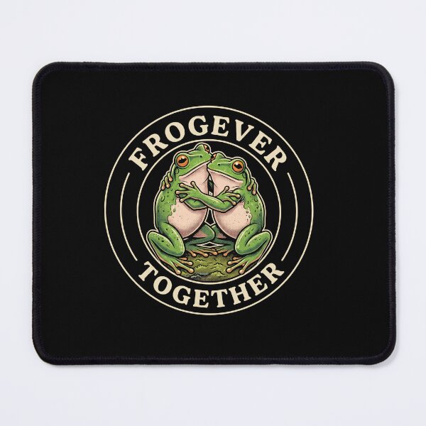 Item preview, Frogever Together Vintage Cottagecore Frog Hug Pun designed and sold by AdyKurniawan.