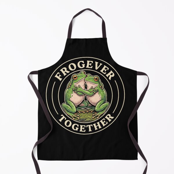 Item preview, Frogever Together Vintage Cottagecore Frog Hug Pun designed and sold by AdyKurniawan.