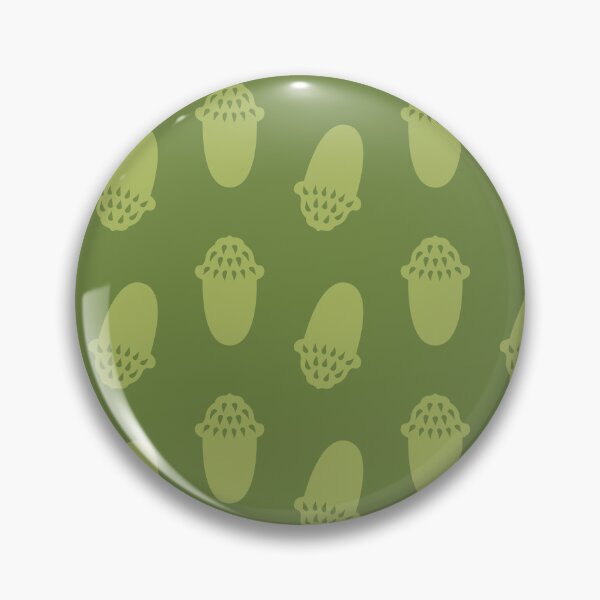 Item preview, Minimal Acorns Pattern 1 - Green designed and sold by Daniel Bevis Design.