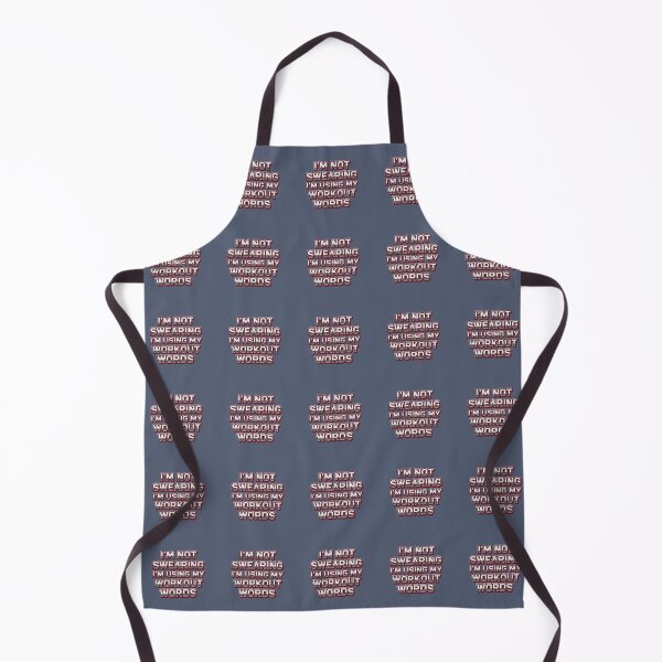 Item preview, I'm Not Swearing I'm Using My Workout Words Fitness Humor Gym Motivation designed and sold by SofiBlair.