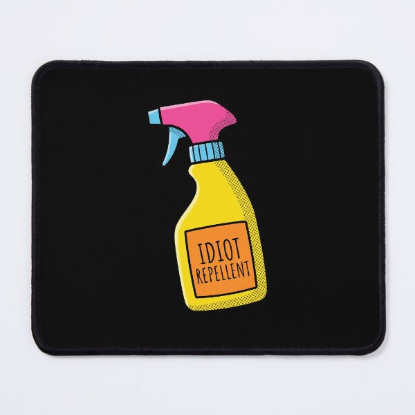 Item preview, Funny Idiot Repellent Sarcastic Pop Art Spray Bottle designed and sold by AdyKurniawan.