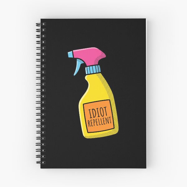 Item preview, Funny Idiot Repellent Sarcastic Pop Art Spray Bottle designed and sold by AdyKurniawan.