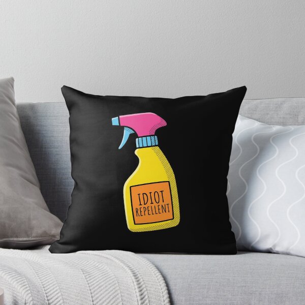 Item preview, Funny Idiot Repellent Sarcastic Pop Art Spray Bottle designed and sold by AdyKurniawan.