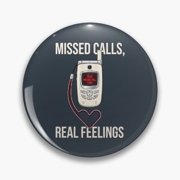 Item preview, Missed Calls Real Feelings - Y2K Aesthetic Flip Phone Art designed and sold by SplashTastic.
