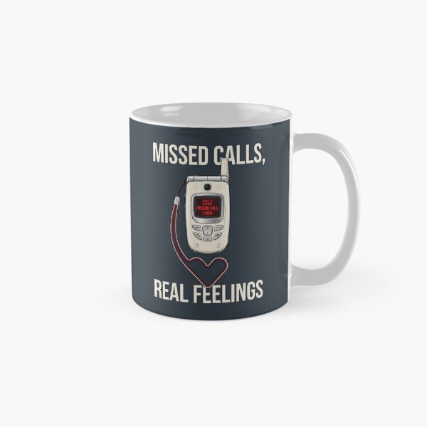 Item preview, Missed Calls Real Feelings - Y2K Aesthetic Flip Phone Art designed and sold by SplashTastic.