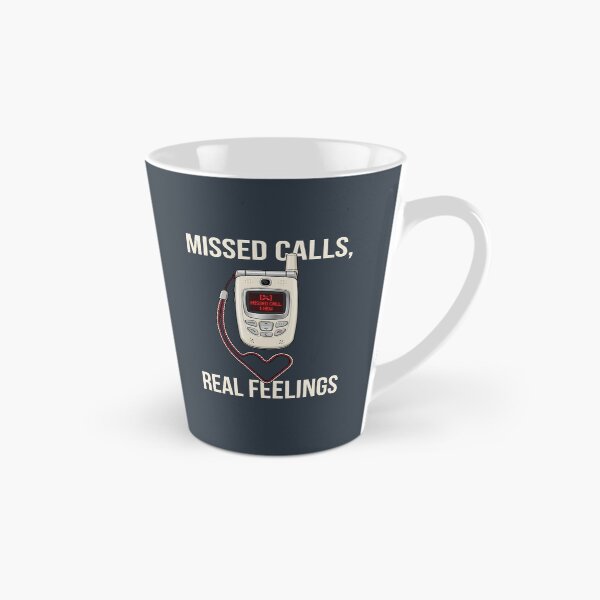 Item preview, Missed Calls Real Feelings - Y2K Aesthetic Flip Phone Art designed and sold by SplashTastic.