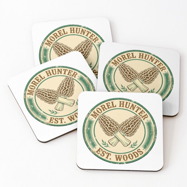 Item preview, Morel Hunter Vintage Badge - Wild Mushroom Foraging Club designed and sold by Clear Vibe.