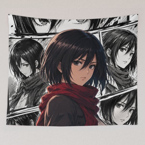 Item preview, Mikasa Ackerman designed and sold by jinwooo.