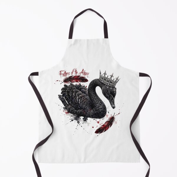 Item preview, Feathers of the Abyss - Watercolor of the Gothic Swan designed and sold by Anima Atra.