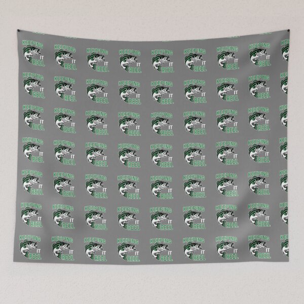 Item preview, Keeping It Reel Bass Fishing Fisherman Angler designed and sold by SofiBlair.