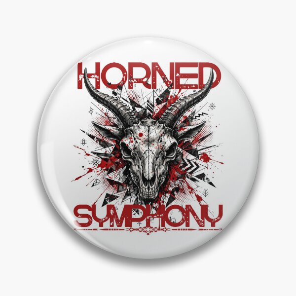 Item preview, Symphony of Horns - Trash Polka Style Metal Art designed and sold by Anima Atra.