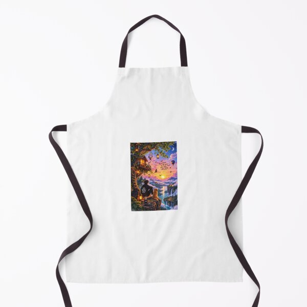 Item preview, Magical Treehouse Mountain Sunset with Boy and Dog Landscape Art designed and sold by Ak-art-shop.