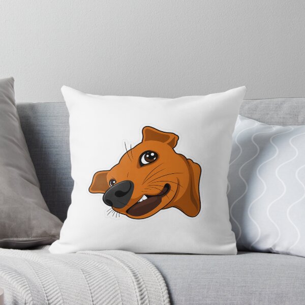 Item preview, Goofy Brown Dog Face designed and sold by LilBrownDogCo.