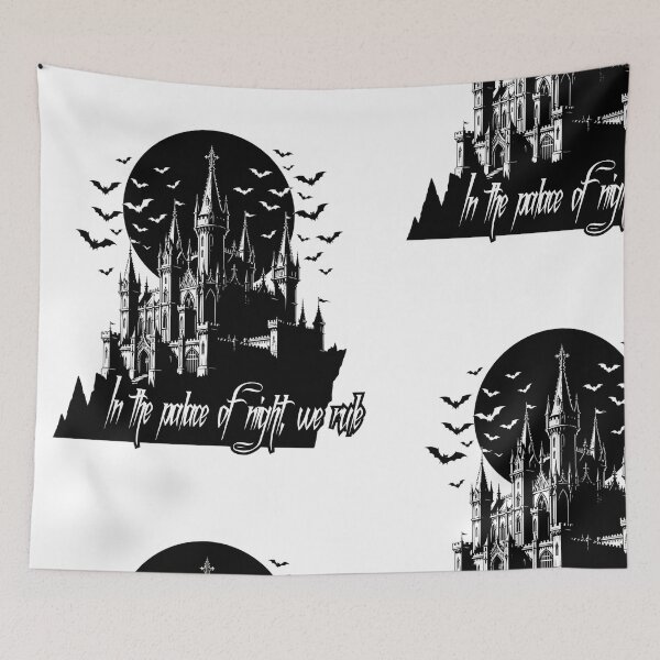 Item preview, Palace of the Night - Gothic Castle Silhouette designed and sold by Anima Atra.