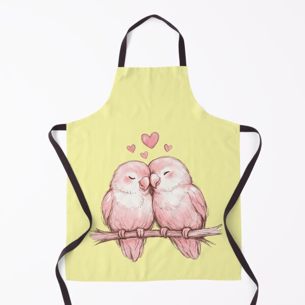 Item preview, Sweet inseparable birds in love, hearts, romance designed and sold by Mauswohn.