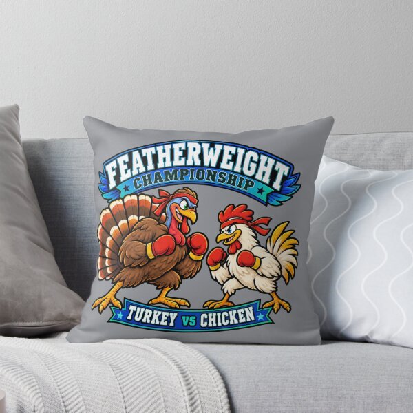 Item preview, Featherweight Championship – Funny Turkey vs Chicken designed and sold by Aimetoi.