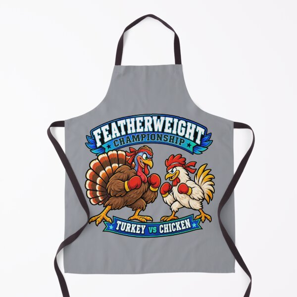Item preview, Featherweight Championship – Funny Turkey vs Chicken designed and sold by Aimetoi.