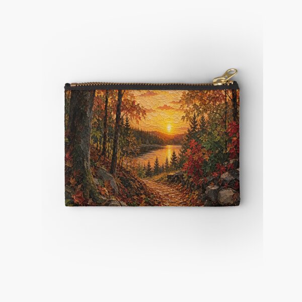 Item preview, Fall Sunset designed and sold by Artnovalty.redbubble.com.