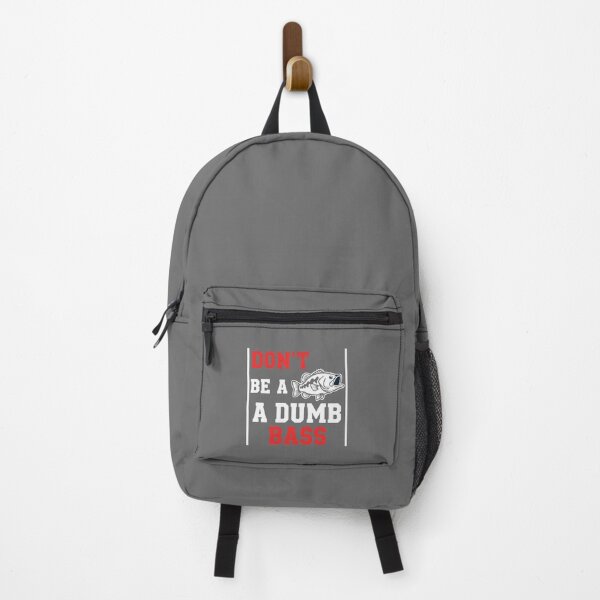 Item preview, Don't Be A A Dumb Bass Fishing Angler Humor designed and sold by SofiBlair.