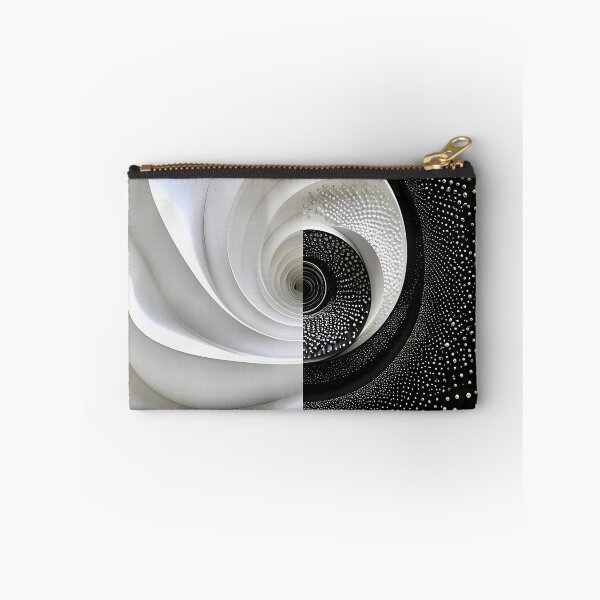 Item preview, Intricate Black and White Spiral designed and sold by Vicky Brago-Mitchell®.