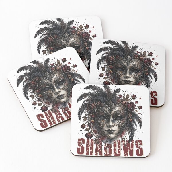 Item preview, Masquerade of Shadows - Gothic Watercolor designed and sold by Anima Atra.